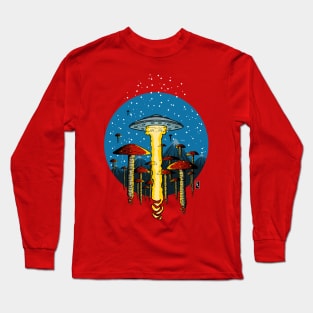 Mushrooms are Martians Long Sleeve T-Shirt
